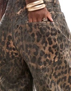 Y2k Leopard Print Low-rise Skinny Pants 🐆🪶🐥🐠🦂