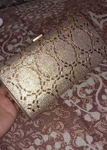Sparkly Gold Clutch