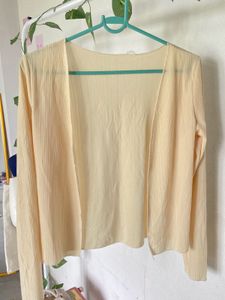 Butter Yellow Cardigan