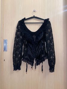 Lace Corset Style Top