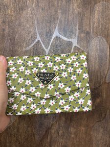 Prada Floral Wallet