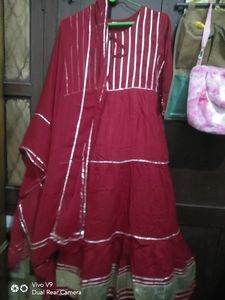 Heavy Gown With Dupatta