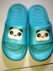 Cute Blue Panda Slides