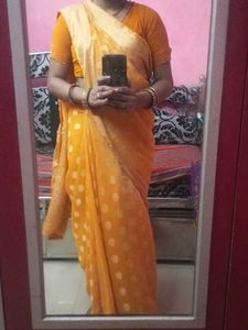 Yellow Saree