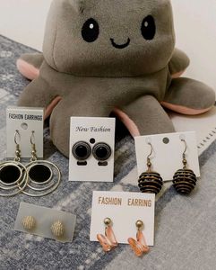 Assorted Earrings - 5 Pairs