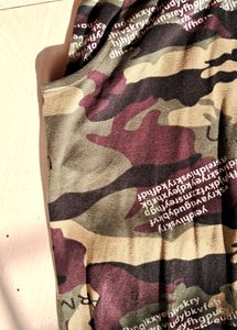 Army Print Active Wear