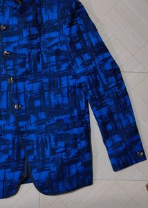 Stylish Blue Jodhpuri blazer
