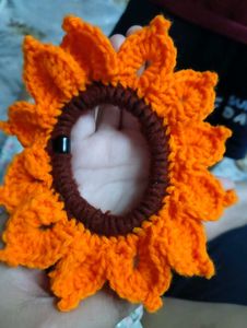 Sunflower Hair Tie