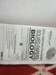 Biology Solved Papers