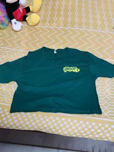 Cute Snoopy Graphic Cropped T Shirt | Crop Top