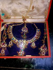 Colorful Indian Jewelry Set