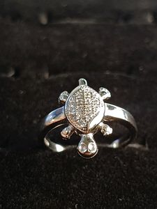 Pure SILVER Tortoise(Kachua) Ring 92.5