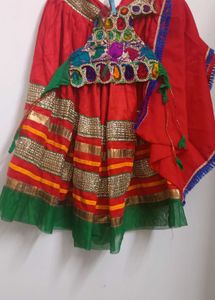 Red Chniya Choli