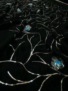 Black Partyware Saree Combo Sale