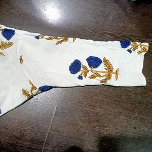 Floral Print Short Kurti