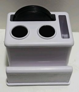 Desk Organizer With Tea Coaster