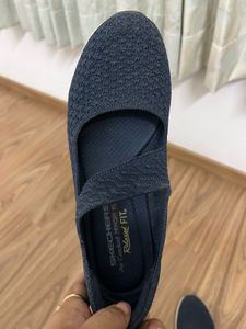 Skechers Navy Mary Jane Sneakers