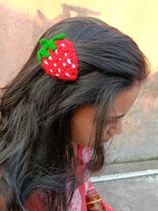 Strawberry Hair Clips
