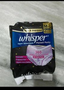 Whisper Period Panty M-L