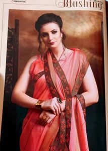 Kayaan Sealed Chiffon Saree In Box Completely Ne