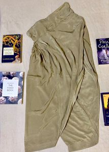 Lime Green Crepe Salwaar Suit Set