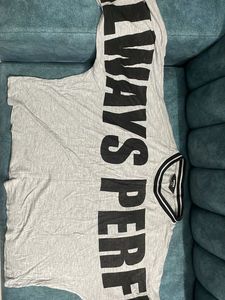 Gray 'Always Perfect' T-Shirt