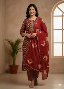 Elegant Kurta - pant and dupatta Set ♥️