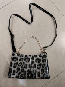 Leopard Print Handbag