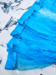 Blue Indian Cinderella Dress