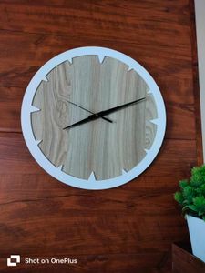 Modern Wood Wall Clock