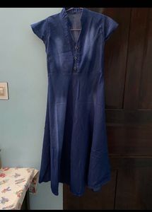 Denim Skirt And Top Combo WithTop