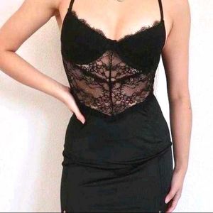 New Me Slit Cut Dress
