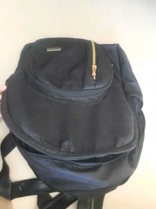 Stylish Black Backpack – school/College Bag