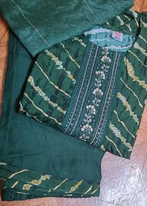 Elegant Green Kurta Set