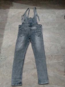 Denim Overalls - Casual Style