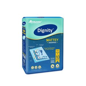 Brand New Dignity Mattey Disposable Underpads 10pc
