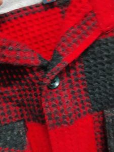 Yubs Denim Red Buffalo Plaid Shirt