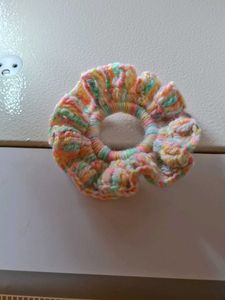 Handmade Crochet Scrunchie