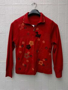 New With Tag Korean polo Sweatshirt Cute