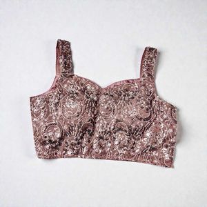 Elegant coffee colour Saree