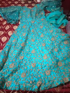 Gown with Dupatta ❤️