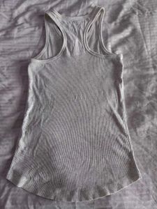 Ribbed Grey Tank Top