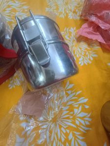 New Unused Steel 2 Piece Tiffin