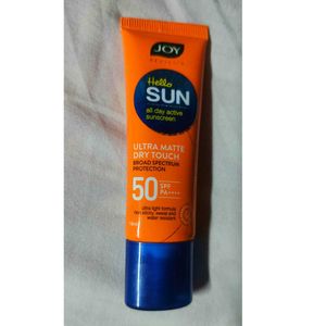 Joy Mattifying SPF 50 PA++++ Sunscreen (Trial)