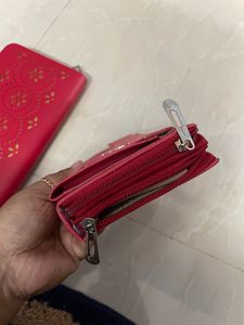 Combo Of Two Red Purse