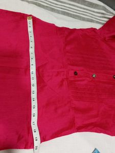 Pink  Kurta