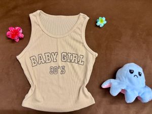 Baby Girl 90's Tank Top ( fits size - ( Xs-S )