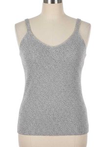 Grey Knit Tank Top