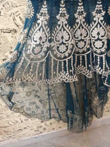 Women Bollywood Style Ethenic Skirt with Long Top
