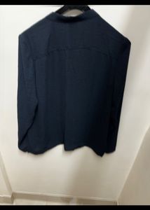 H&amp;M Low Neck Top With Tie Detail